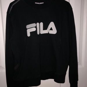 womens fila crewneck